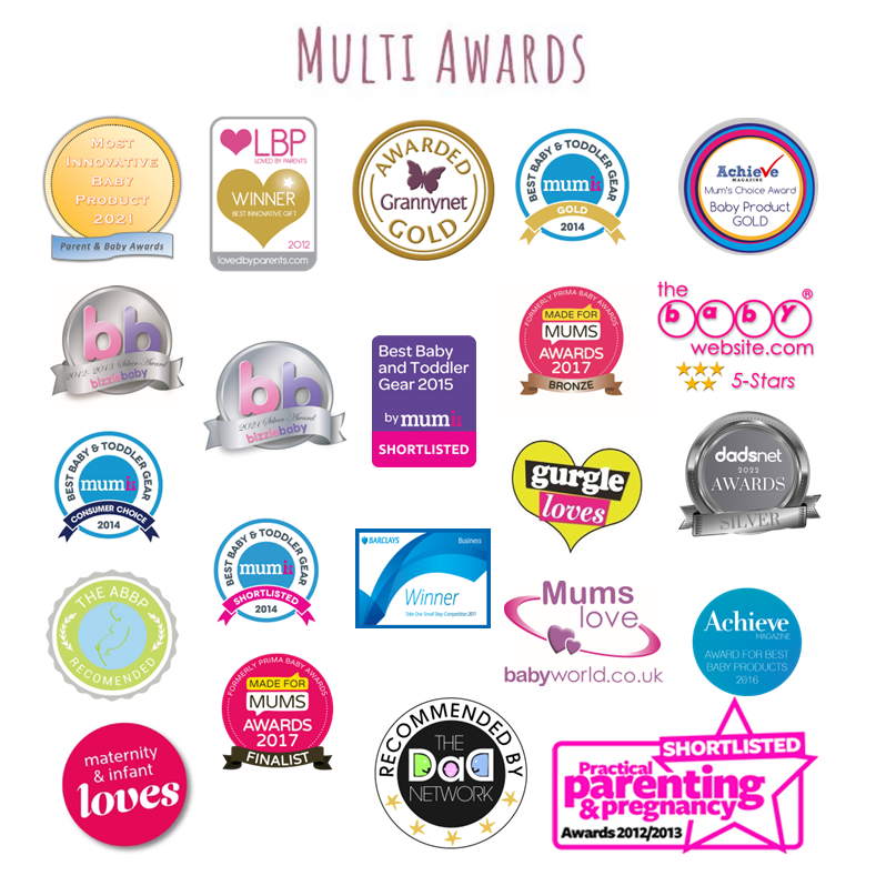 Baby Buttons | Snugglebundl | 100% Organic Cotton